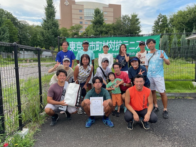 2部準優勝　多摩市