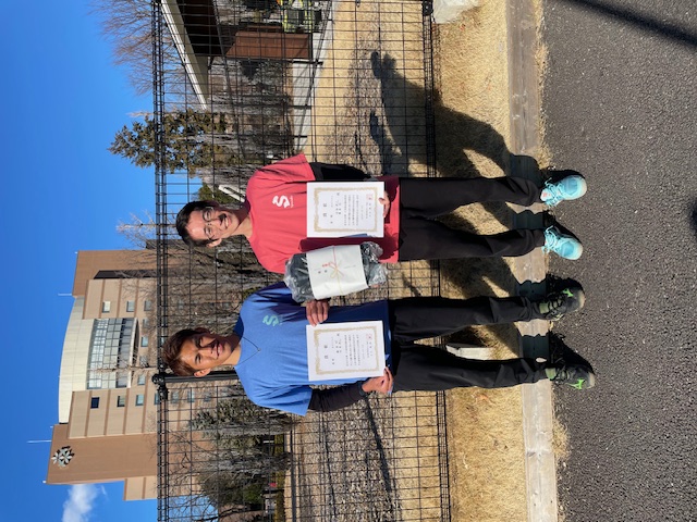 男子ダブルス 優勝