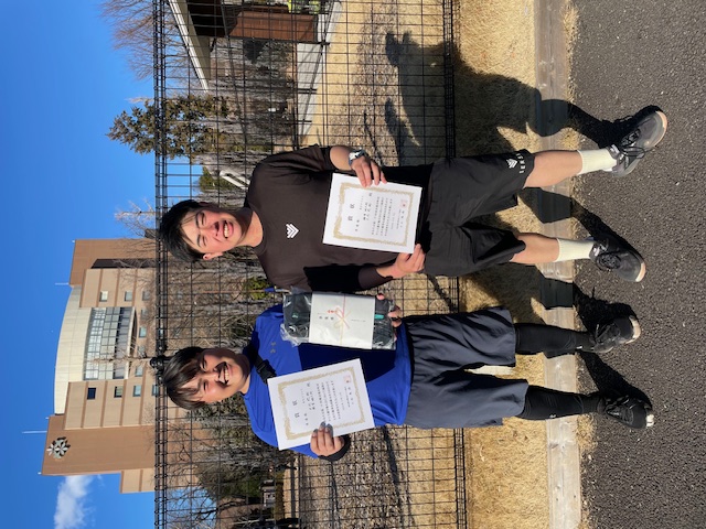 男子ダブルス 準優勝