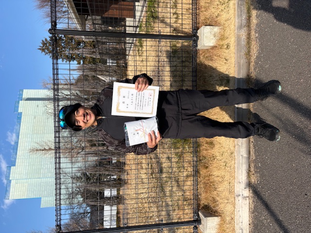 男子シングルス優勝